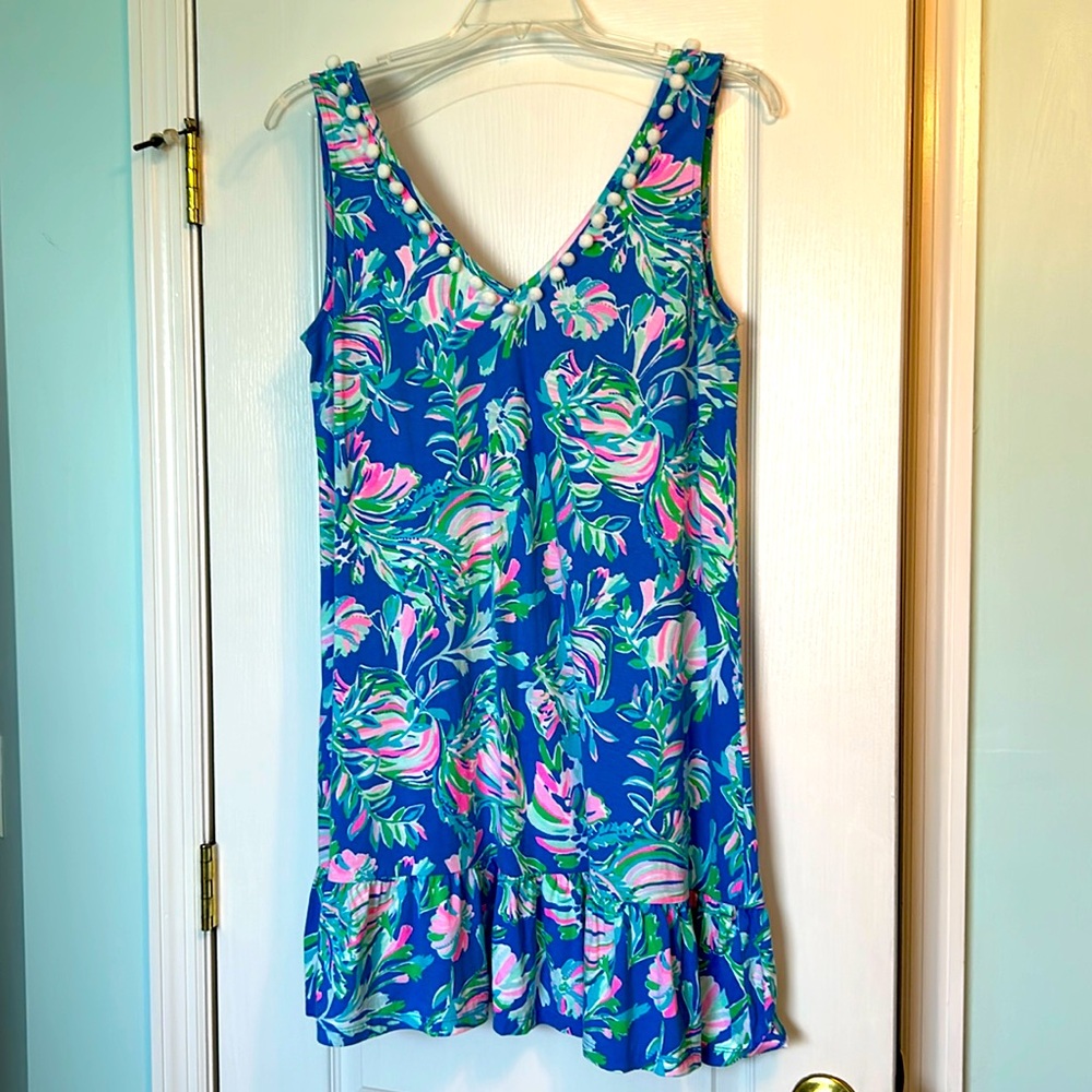 Lilly Pulitzer cute swing dress size Large